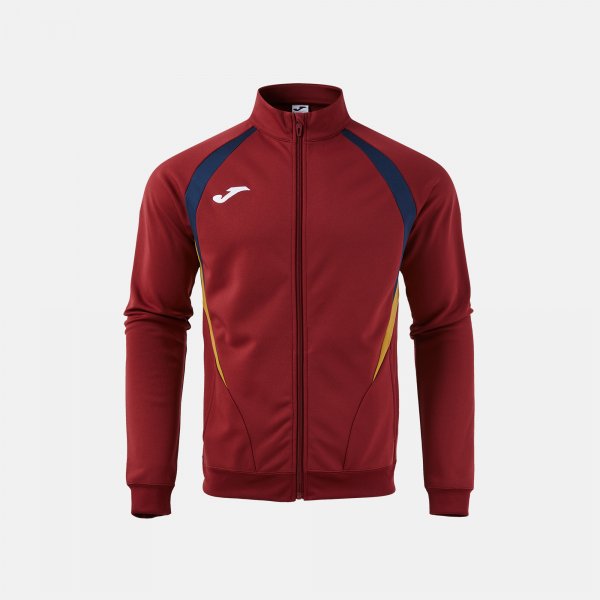 Φούτερ CHAMPIONSHIP 20 FULL ZIP SWEATSHIRT βαθύ κόκκινο ναυτικό μπλε