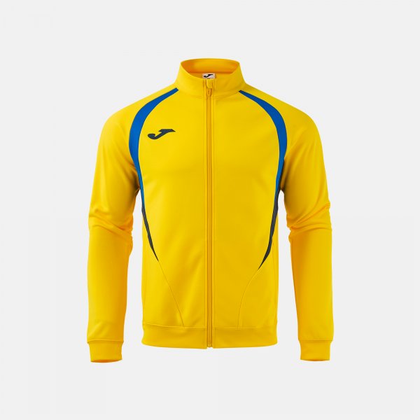 CHAMPIONSHIP 20 FULL ZIP SWEATSHIRT YELLOW ROYAL BLUE YELLOW-ROYAL