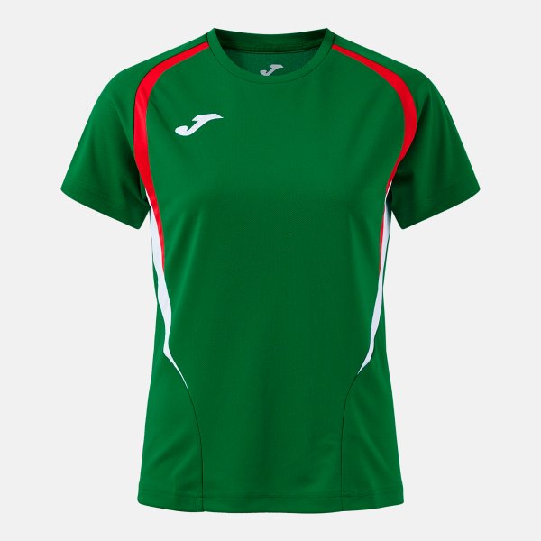 Γυναικεία μπλούζα CHAMPIONSHIP 20 SHORT SLEEVE T-SHIRT πράσινο κόκκινο
