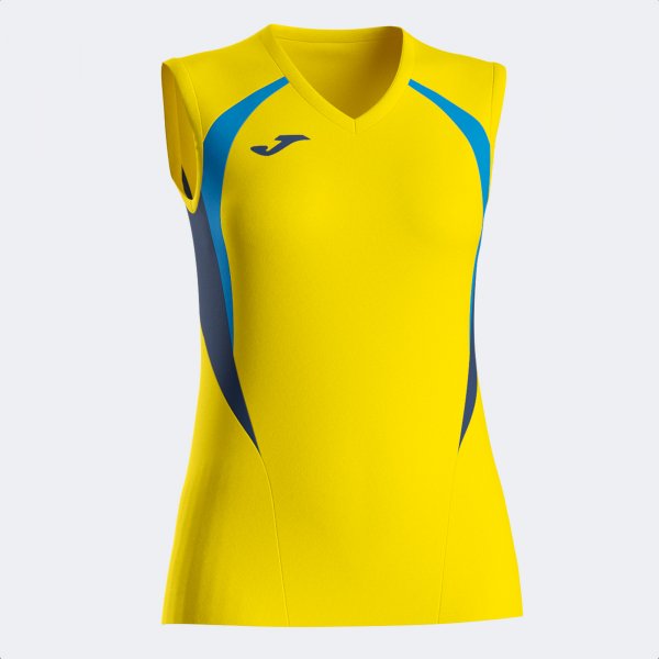 CHAMPIONSHIP 20 SLEEVELESS SHIRT YELLOW ROYAL BLUE YELLOW-ROYAL