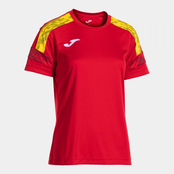 Γυναικείος φανέλα / μπλούζα CHAMPIONSHIP VIII SHORT SLEEVE T-SHIRT κόκκινο κίτρινο