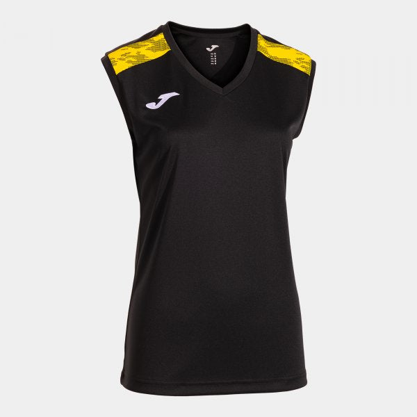 Γυναικείος φανέλα Bόλεϊ CHAMPIONSHIP VIII SLEEVELESS SHIRT μαύρο κίτρινο
