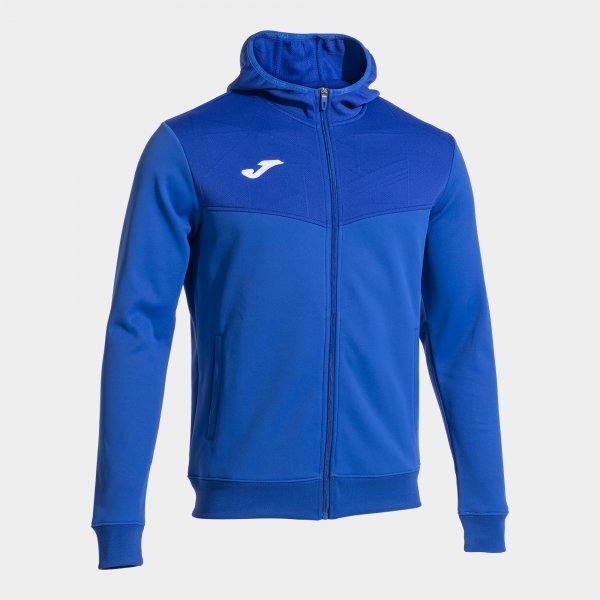 Φούτερ με κουκούλα CAMPUS STREET ZIP-UP HOODIE γαλάζιο
