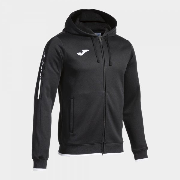 Φούτερ με κουκούλα OLIMPIADA ZIP-UP HOODIE μαύρο