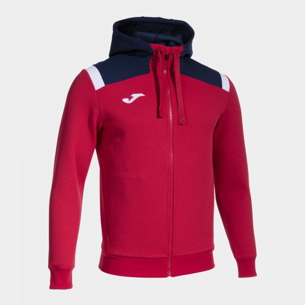Φούτερ με κουκούλα TOLEDO  ZIP-UP HOODIE κόκκινο ναυτικό μπλε