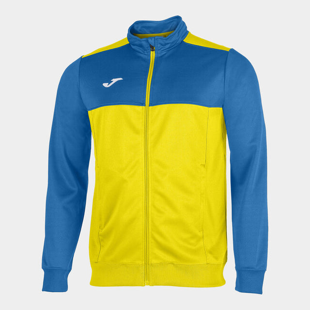 Φούτερ JACKET WINNER κίτρινο γαλάζιο