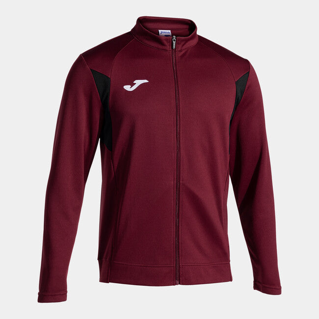 WINNER III FULL ZIP SWEATSHIRT BURGUNDY BLACK BURGUNDY