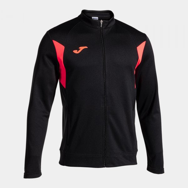 WINNER III FULL ZIP SWEATSHIRT BLACK FLUOR CORAL BLACK