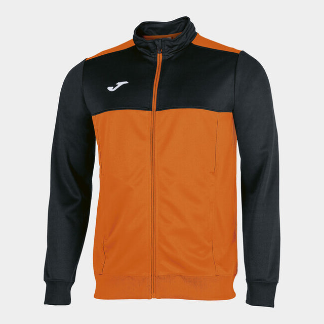 Φούτερ JACKET WINNER πορτοκαλί μαύρο