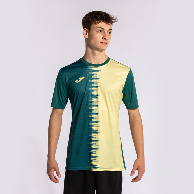 CITY II SHORT SLEEVE T-SHIRT GREEN YELLOW GREEN-YELLOW