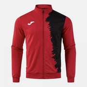 CITY III FULL ZIP SWEATSHIRT RED BLACK RED-BLACK