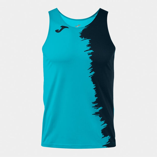 Μπλούζα CITY III TANK TOP σκούρο ναυτικό μπλε - φθορίζον τιρκουάζ