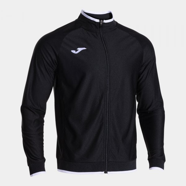 VICTORY II FULL ZIP SWEATSHIRT BLACK WHITE BLACK-WHITE