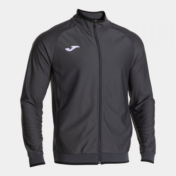 Φούτερ με φερμουάρ COMBI PREMIUM FULL ZIP SWEATSHIRT ανθρακί μαύρο