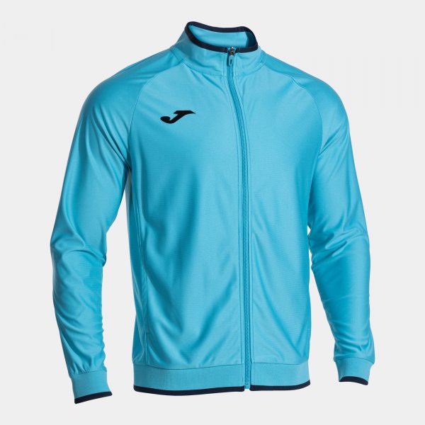 VICTORY II FULL ZIP SWEATSHIRT FLUOR TURQUOISE NAVY BLUE FLUOR TURQUOISE