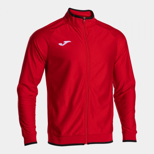 Φούτερ με φερμουάρ COMBI PREMIUM FULL ZIP SWEATSHIRT κόκκινο μαύρο