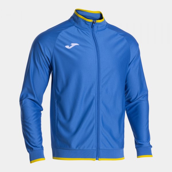 Φούτερ με φερμουάρ COMBI PREMIUM FULL ZIP SWEATSHIRT γαλάζιο κίτρινο