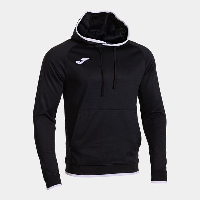 Φούτερ με κουκούλα COMBI PREMIUM HOODIE μαύρο λευκό