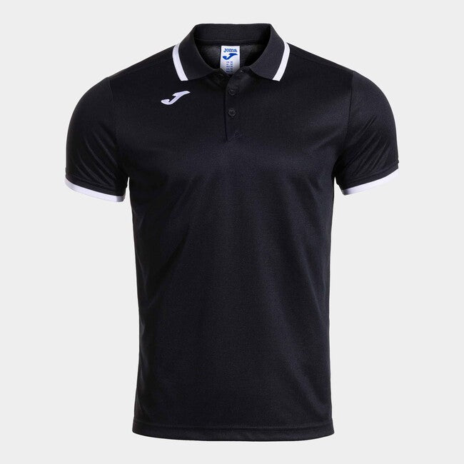 COMBI PREMIUM SHORT SLEEVE POLO BLACK WHITE BLACK-WHITE