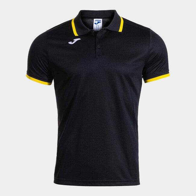 COMBI PREMIUM SHORT SLEEVE POLO BLACK YELLOW BLACK-YELLOW