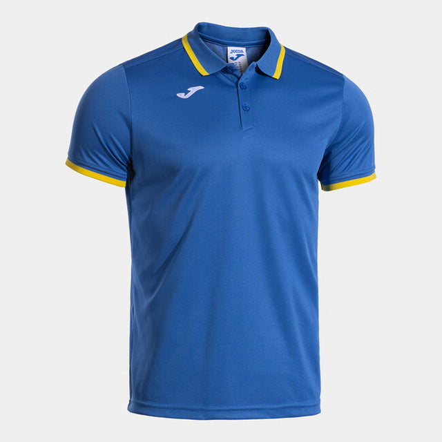 Μπλούζα πόλο COMBI PREMIUM SHORT SLEEVE POLO γαλάζιο κίτρινο