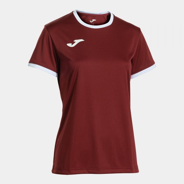 Γυναικείος φανέλα / μπλούζα COMBI PREMIUM SHORT SLEEVE T-SHIRT μπορντό