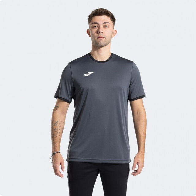 Φανέλα / μπλούζα COMBI PREMIUM SHORT SLEEVE T-SHIRT ανθρακί μαύρο