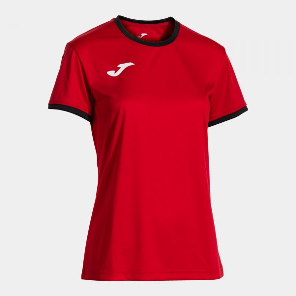Γυναικείος φανέλα / μπλούζα COMBI PREMIUM SHORT SLEEVE T-SHIRT κόκκινο μαύρο