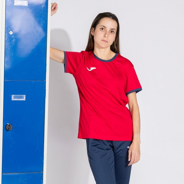 Γυναικείος φανέλα / μπλούζα COMBI PREMIUM SHORT SLEEVE T-SHIRT κόκκινο ναυτικό μπλε