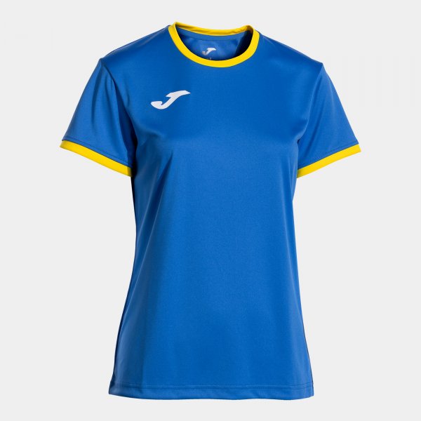 Γυναικείος φανέλα / μπλούζα COMBI PREMIUM SHORT SLEEVE T-SHIRT γαλάζιο κίτρινο