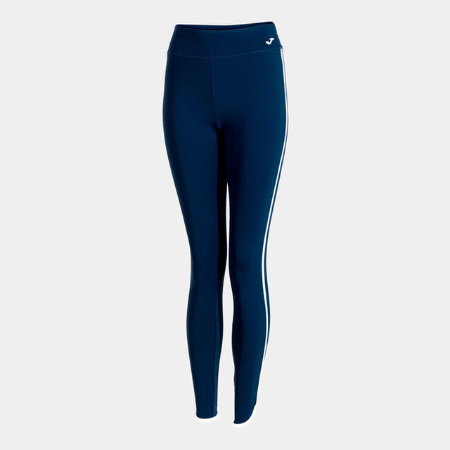 Γυναικεία παντελόνι για τρέξιμο TOURNAMENT COMBI TORNEO LONG TIGHTS ναυτικό μπλε λευκό