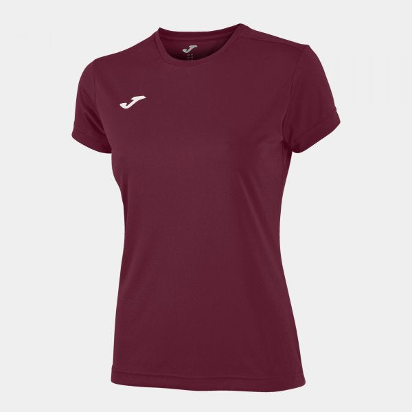 Γυναικεία κοντομάνικη μπλούζα COMBI WOMAN SHORT SLEEVE T-SHIRT μπορντό