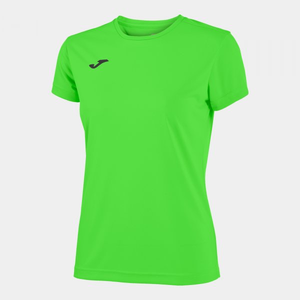 Γυναικεία κοντομάνικη μπλούζα COMBI WOMAN SHORT SLEEVE T-SHIRT φθορίζον πράσινο
