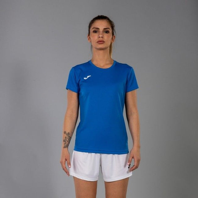 Γυναικεία κοντομάνικη μπλούζα COMBI WOMAN SHORT SLEEVE T-SHIRT γαλάζιο