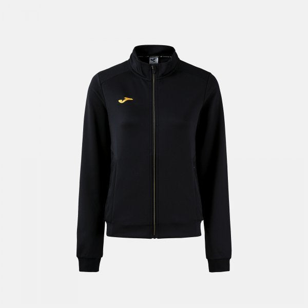 Γυναικεία φούτερ CONFORT V FULL ZIP SWEATSHIRT μαύρο