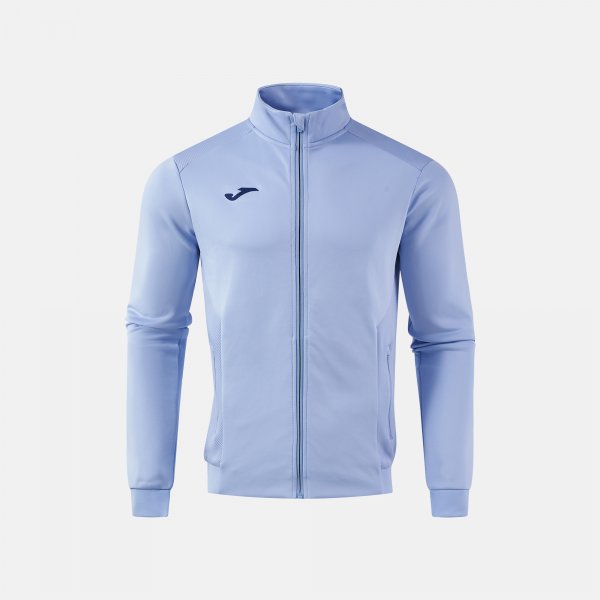 Φούτερ CONFORT V FULL ZIP SWEATSHIRT ανοιχτό μπλε