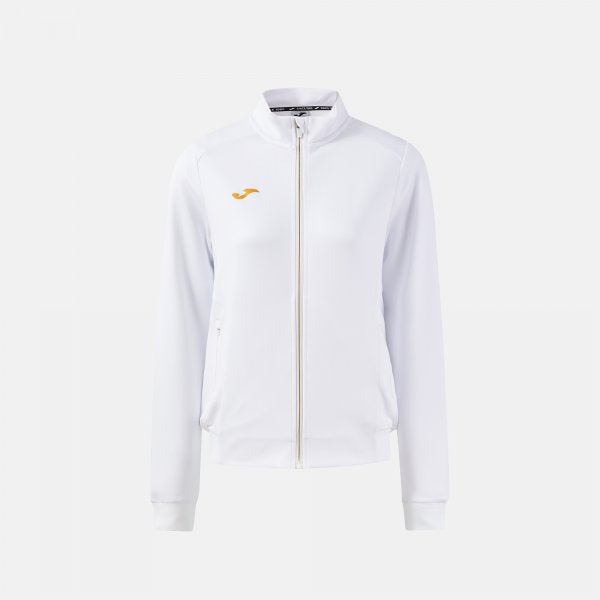 Γυναικεία φούτερ CONFORT V FULL ZIP SWEATSHIRT λευκό