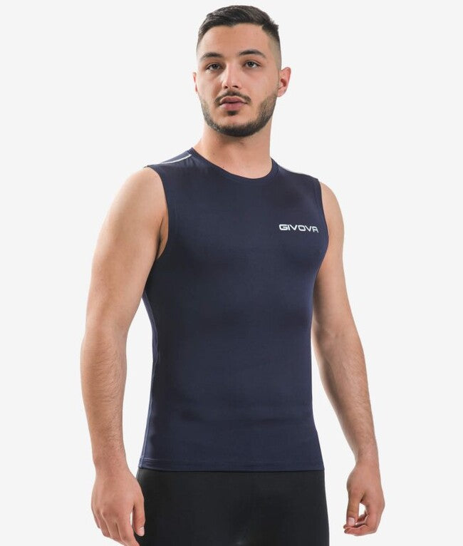 CORPUS 1 CANOTTA INTIMA ELASTICA BLU