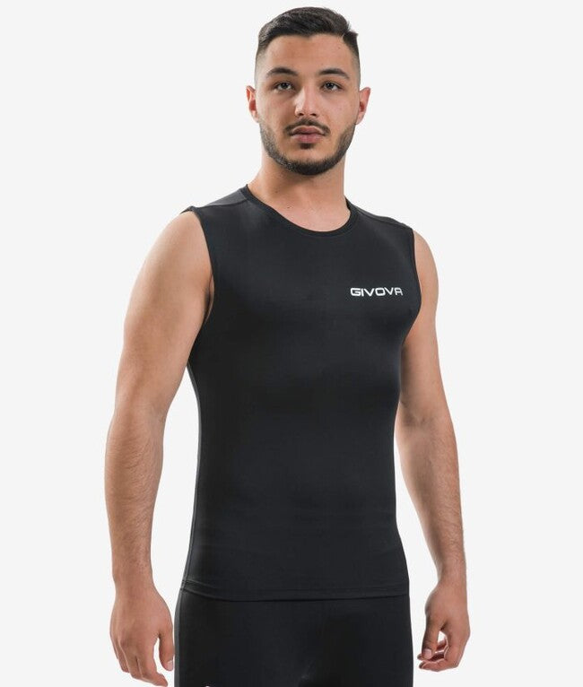 CORPUS 1 CANOTTA INTIMA ELASTICA NERO