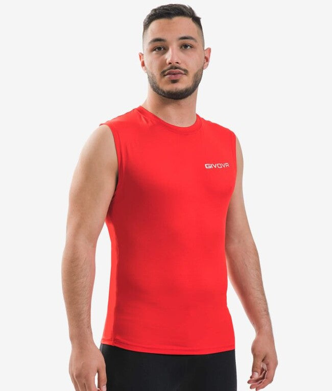 CORPUS 1 CANOTTA INTIMA ELASTICA ROSSO