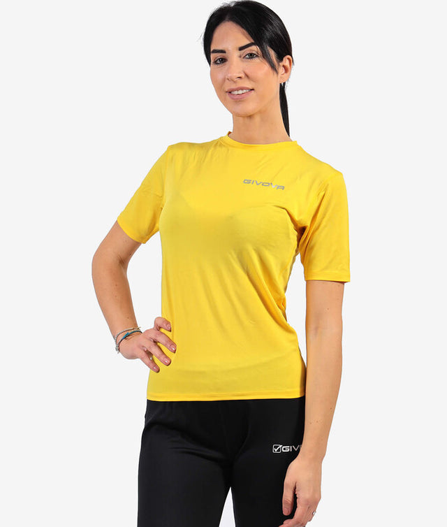 Θερμική μπλούζα CORPUS 2 MAGLIA INTIMA ELASTICA M/C κίτρινο