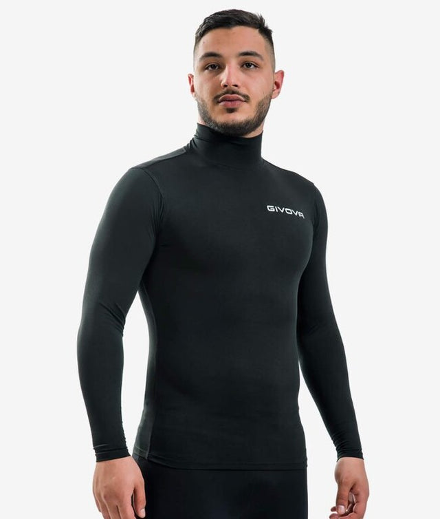 Μακρυμάνικη θερμική μπλούζα CORPUS 3 LUPETTO MAGLIA INTIMA ELASTICO M/L μαύρο