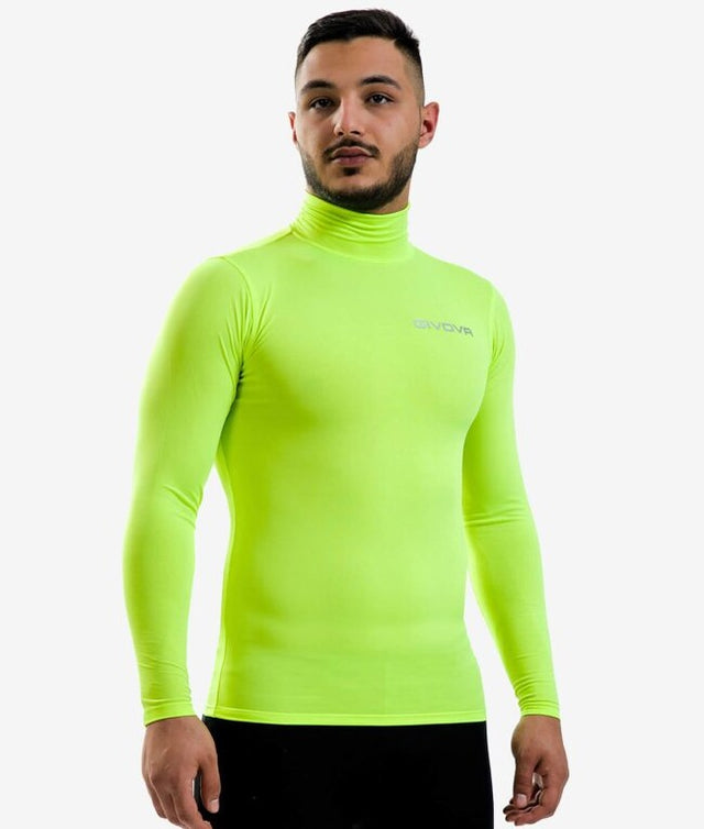Μακρυμάνικη θερμική μπλούζα CORPUS 3 LUPETTO MAGLIA INTIMA ELASTICO M/L φλουό κίτρινο