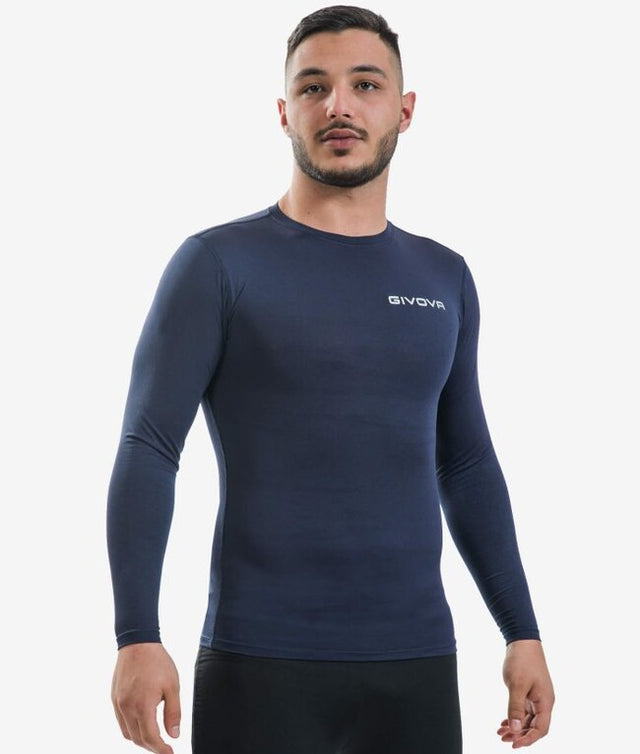 Μακρυμάνικη θερμική μπλούζα CORPUS 3 MAGLIA INTIMA ELASTICA M/L μπλε