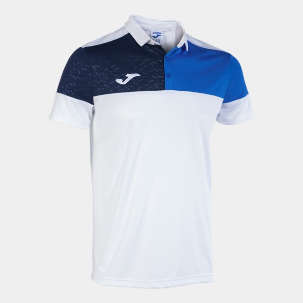 Μπλούζα πόλο CREW V SHORT SLEEVE POLO λευκό