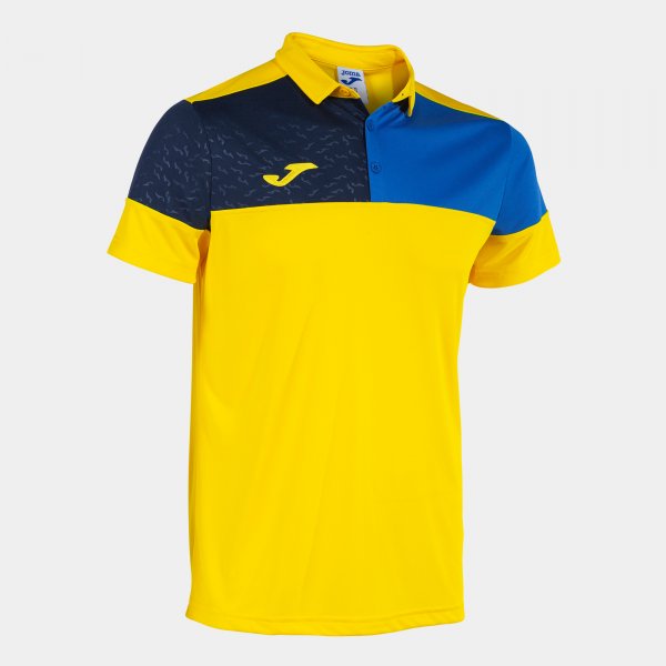 Μπλούζα πόλο CREW V SHORT SLEEVE POLO κίτρινο