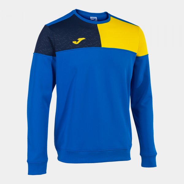 Φούτερ CREW V SWEATSHIRT γαλάζιο
