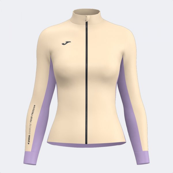 Γυναικεία μπλούζα CRONO CYCLING JERSEY μπεζ