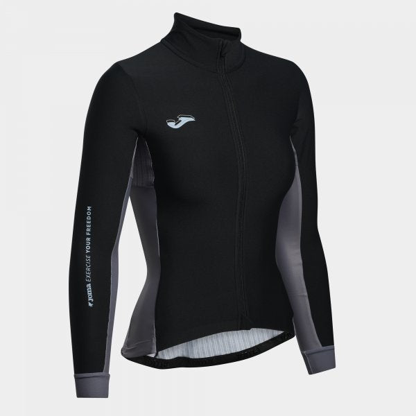 Γυναικεία μπλούζα CRONO CYCLING JERSEY μαύρο