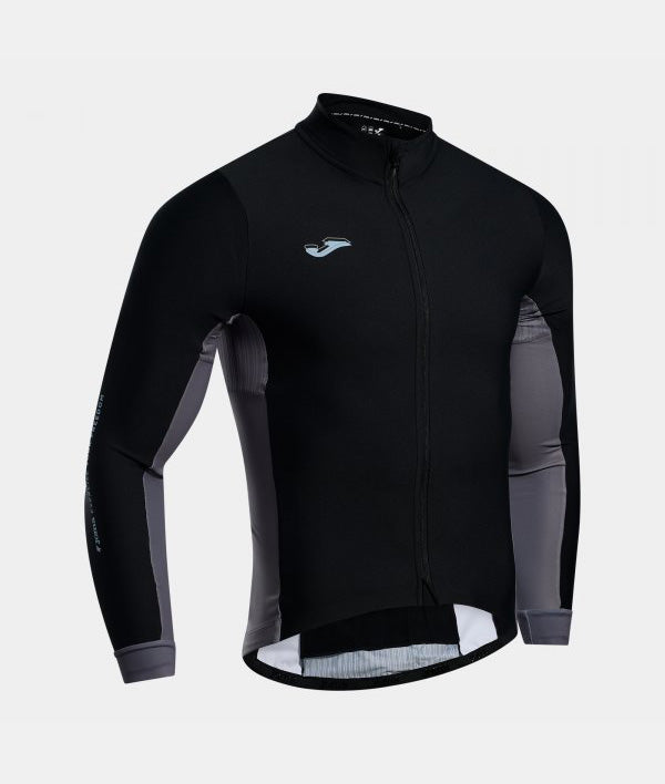 Μπλούζα πόλο CRONO CYCLING JERSEY μαύρο